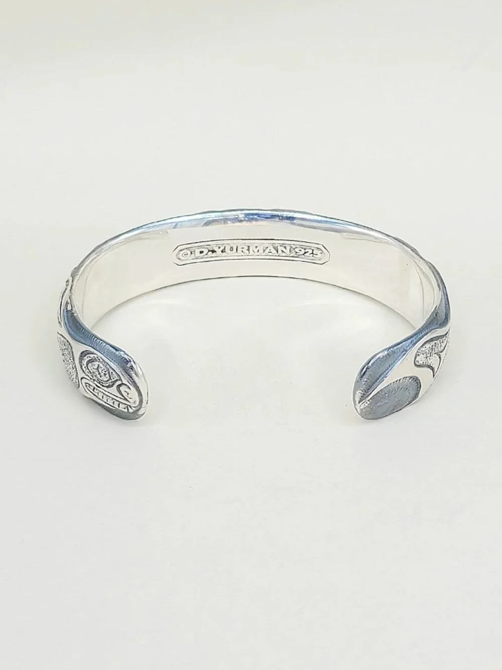 David Yurman Wide Northwest Cuff Bracelet in Sterling Silver - 17mm - 7" - Picture 11 of 13
